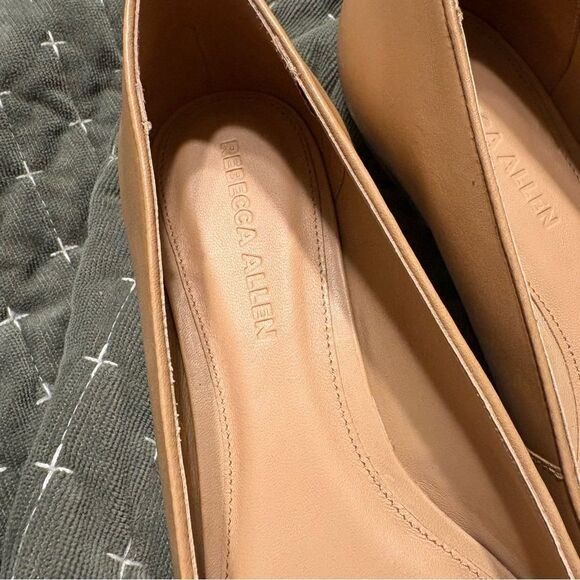 Rebecca Allen The Loafer Leather Brown Loafers Size 9.5 - Picture 5 of 10